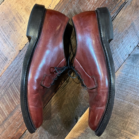 Allen Edmonds Leeds Oxford Dress Shoes Brown Leather Size 11.5C - Picture 8 of 10